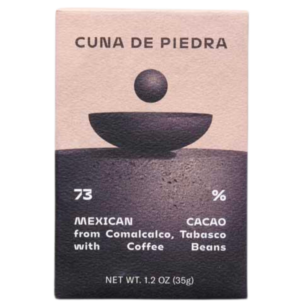 Cuna De Piedra Comalcalco Tabasco With Coffee Beans 73%
