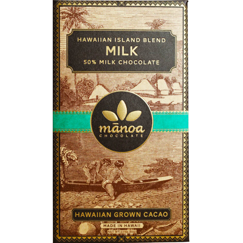 Manoa Hawaii Milk Chocolate 50%