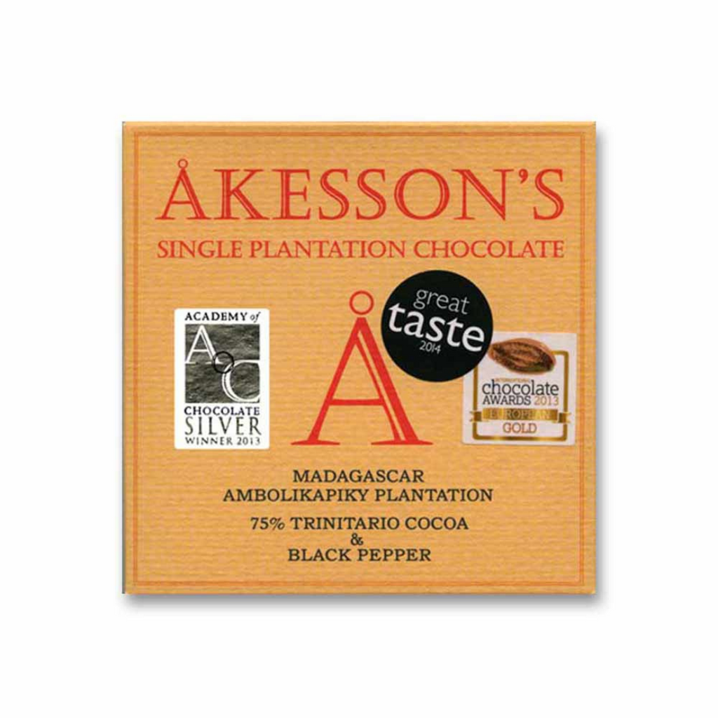 Akesson's Madagascar Trinitario & Black Pepper 75%