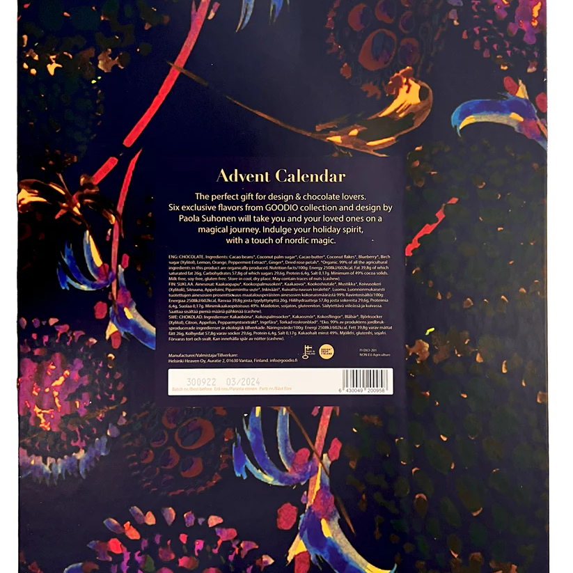 Goodio Ivana Helsinki Advent Calendar