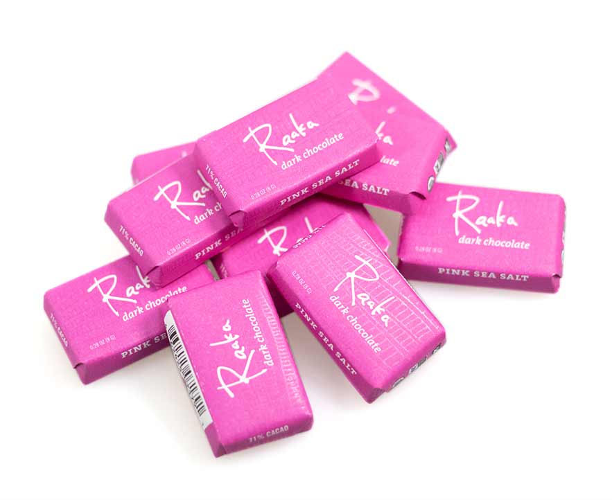 Raaka Pink Sea Salt 71% Minis