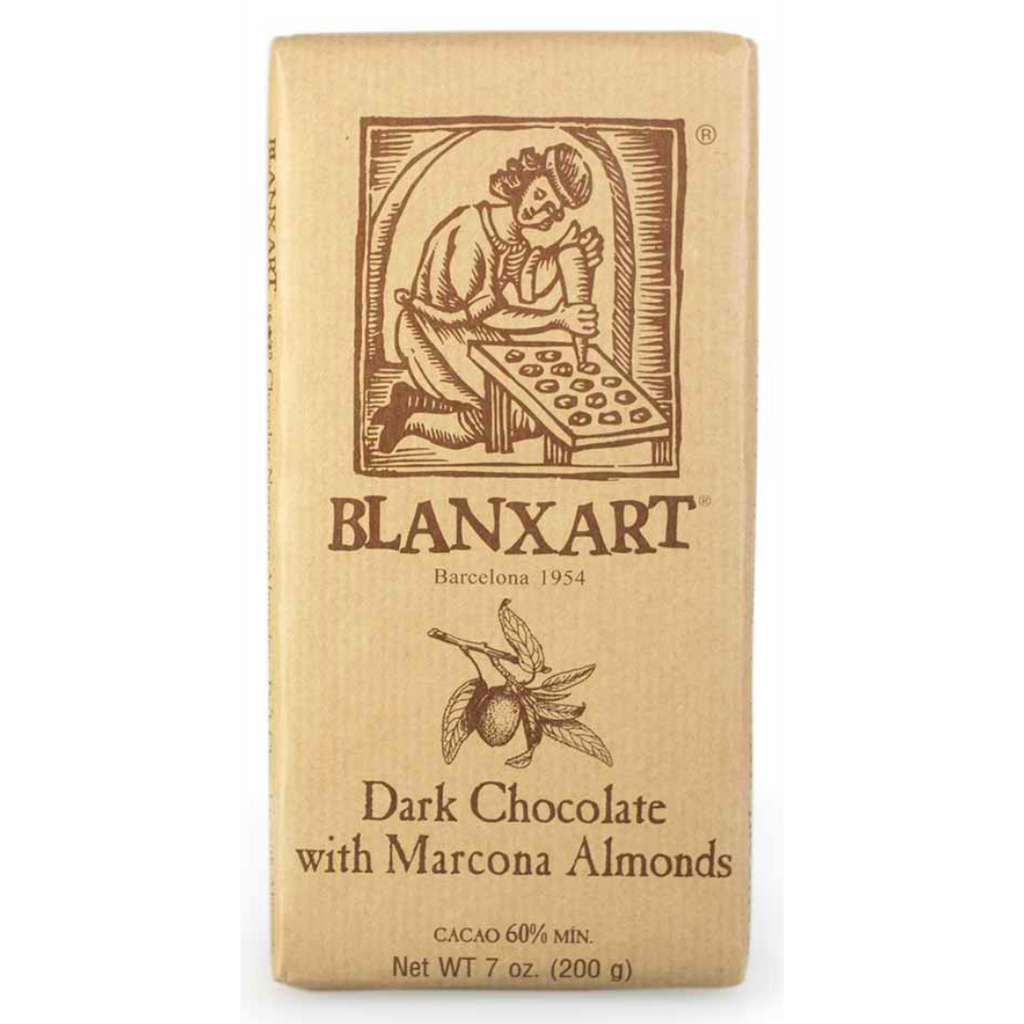 Blanxart Dark Chocolate With Almonds 60%