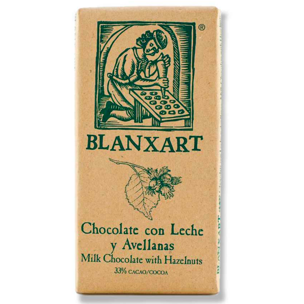 Blanxart Milk Chocolate With Hazelnuts 33%