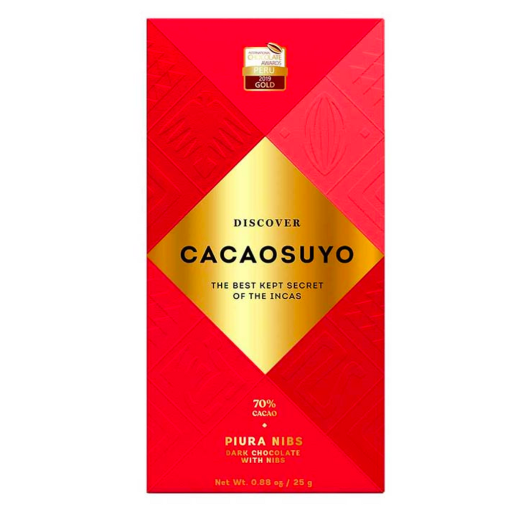 Cacaosuyo Piura w/ Nibs 70% Mini