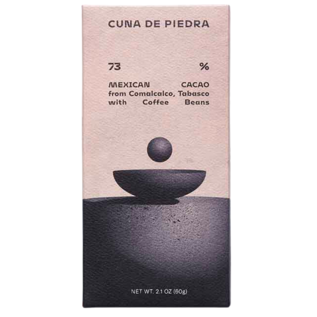 Cuna De Piedra Comalcalco Tabasco With Coffee Beans 73%