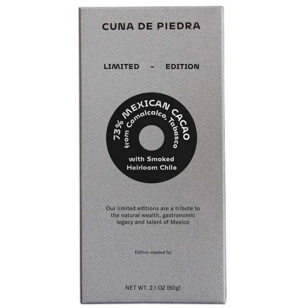 Cuna De Piedra Comalcalco Tabasco With Smoked Heirloom Chile 73%