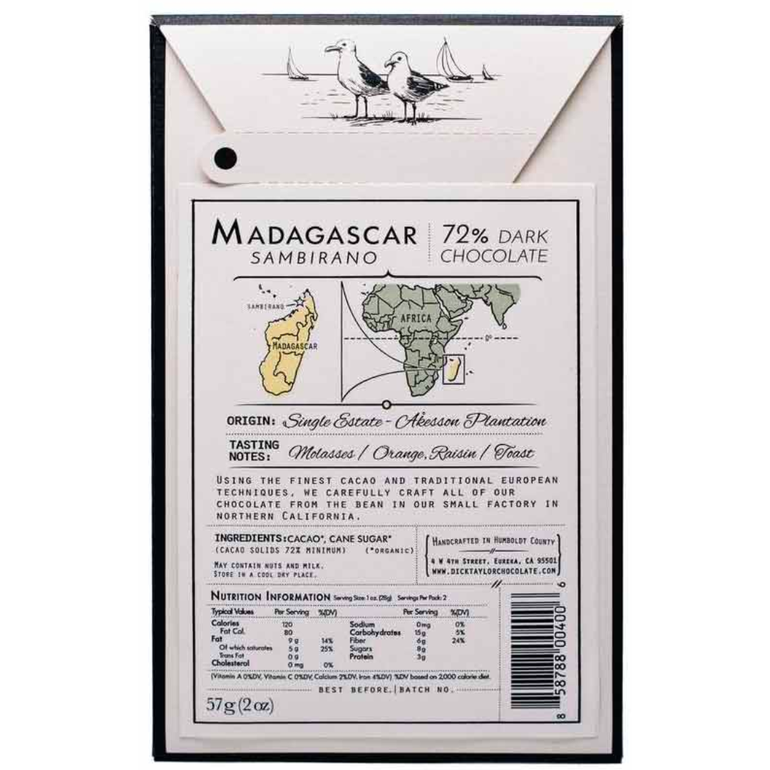 Dick Taylor Madagascar Sambirano 72%