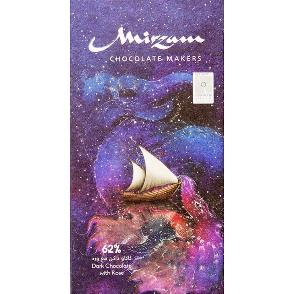 Mirzam Dark Chocolate with Rose 62%