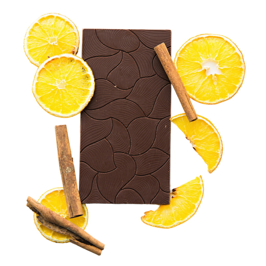 Mirzam Dark Chocolate with Orange & Cinnamon 62%