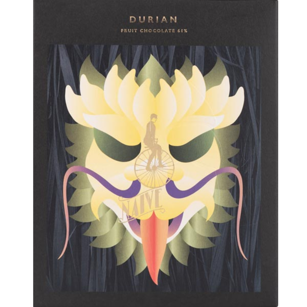 Naive Durian Organic Dark Chocolate 61% (Limited Edition)