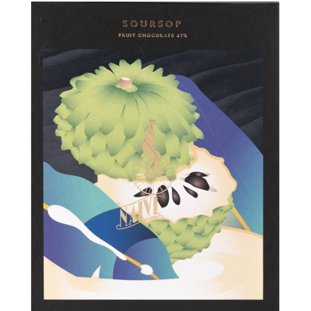 Naive Soursop Organic Dark Chocolate 67%