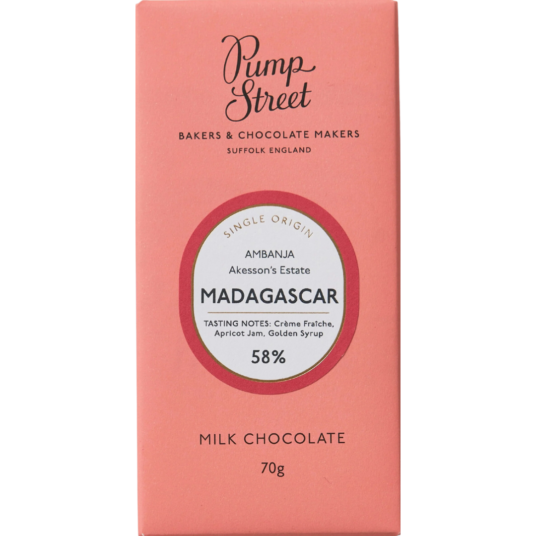 Pump Street Madagascar Milk 58%