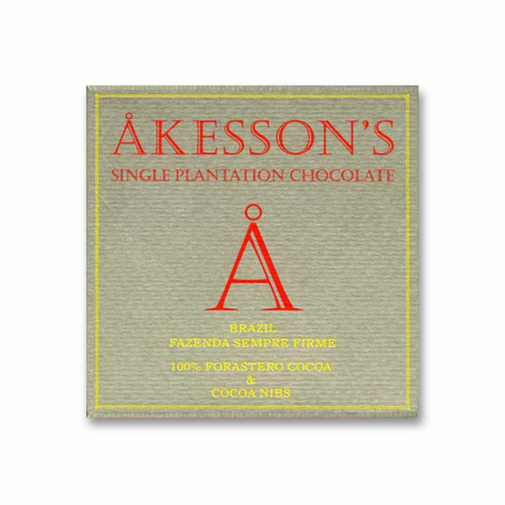 Akesson's Brazil Forastero Cocoa Nibs 100%