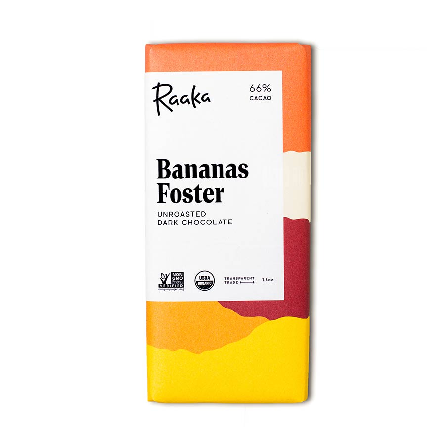 Raaka Bananas Foster 66%
