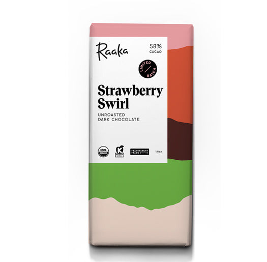 Raaka Strawberry Swirl 58% (Limited Edition)