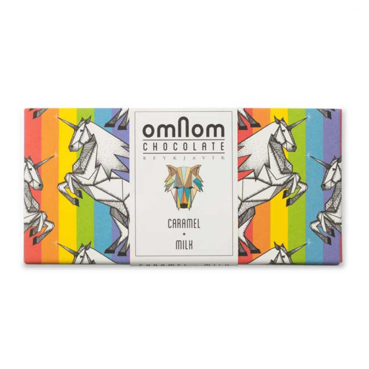 OmNom "Pride Bar" Caramel + Milk 55% Giant Bar